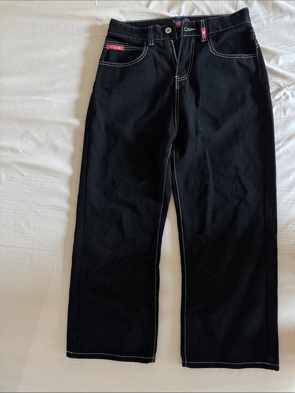JNCO JEANS Men's Black Straight-Leg Jeans - Classic Casual Style